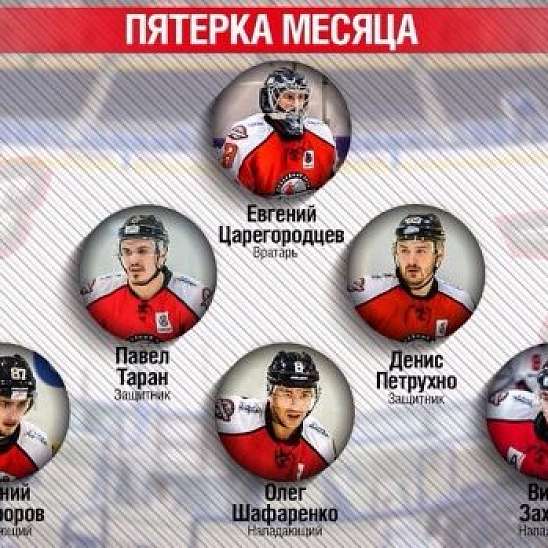 Лучшие хоккеисты Донбасса в сентябре