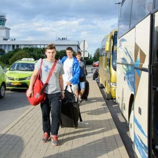 Донбасс прибыл в Латвию