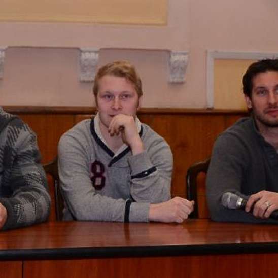 Лейтон, Кііскінен і Віртанен зустрілися зі студентами ДонНТУ