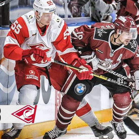 КХЛ: «Спартак» обыграл рижское «Динамо» в единственном матче игрового дня