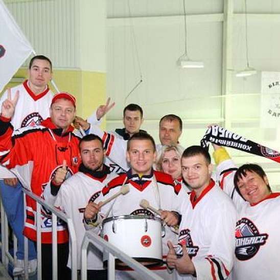 Болельщики на матче Белый Барс – Донбасс