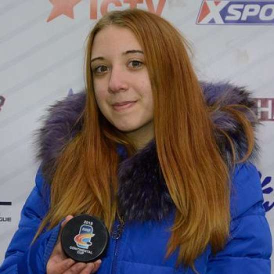 Влада Победоносцева - победитель конкурса от ХК Донбасс