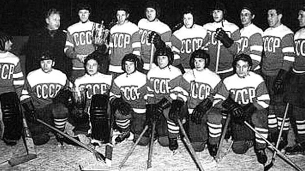 Сборная СССР-1954 введена в Зал Славы IIHF