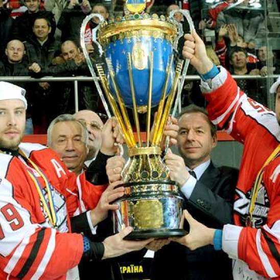 Мы - чемпионы! Церемония награждения ХК "Донбасс"