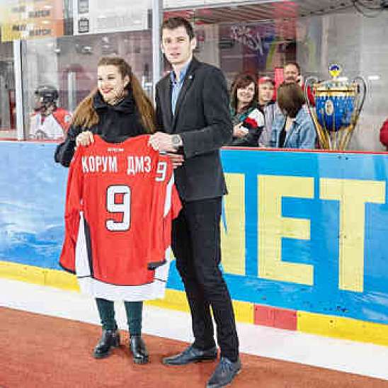 Юлия Борисова: Это приятный бонус к хоккейным матчам
