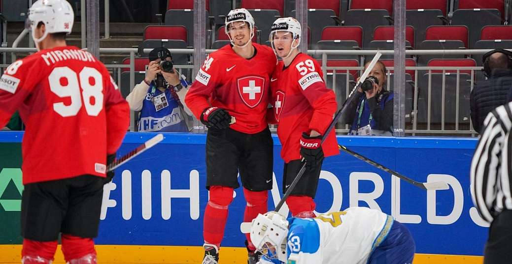 Швейцарія обіграла Казахстан, Угорщина здобула дебютну перемогу на ЧС-2023